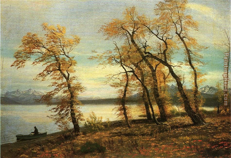 Lake Mary California painting - Albert Bierstadt Lake Mary California art painting